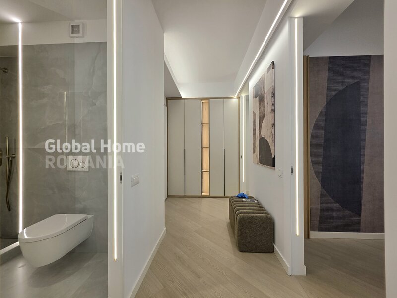 Pipera Designer  3 Rooms Apartment + Terrace + Parking  Cortina North Pipera