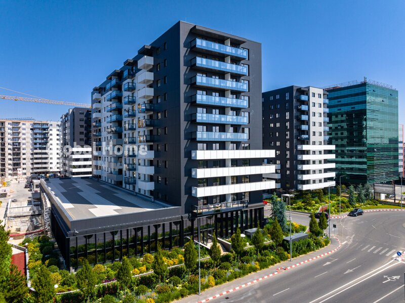 Pipera Designer  3 Rooms Apartment + Terrace + Parking  Cortina North Pipera